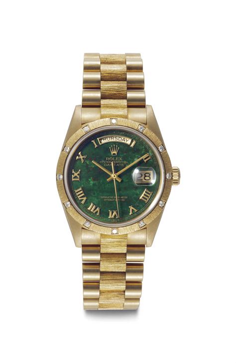 money green and gold and diamonds rolex|Rolex oyster perpetual green gold.